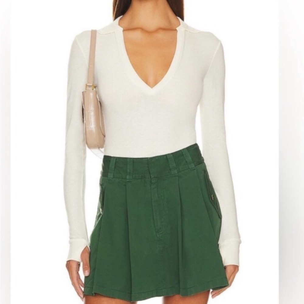 Free People Do It Right Bodysuit In Blanche. NWT! Sz M & L